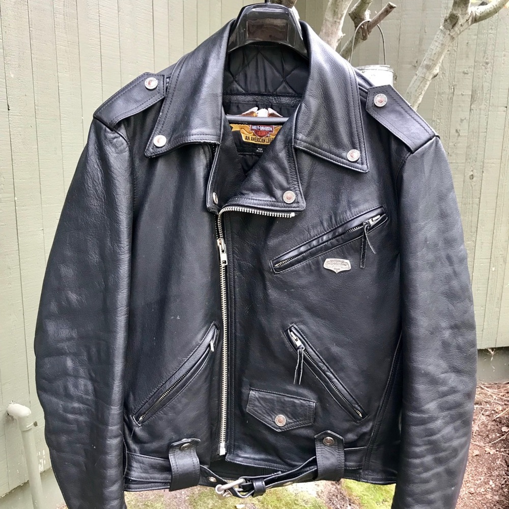 Men’s Leather Harley Davidson Jacket